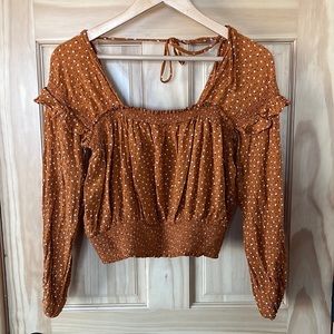Bohemian crop top